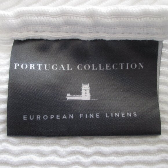 PORTUGAL COLLECTION IVORY KING SHAMS - Picture 3 of 13